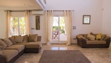 Salón de un chalet de vacaciones en Dénia – Deniasol