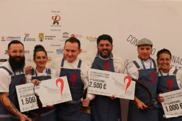 Todos los premiados en la IX Gamba Roja