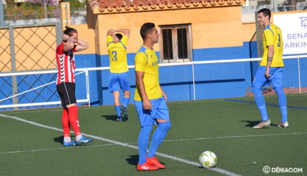 Imagen: Un partido del CD Dénia