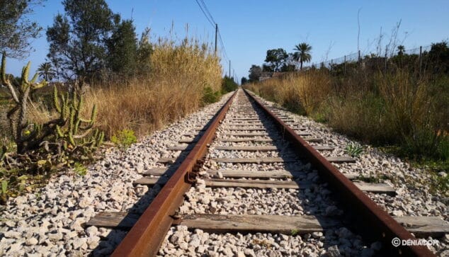 via del tren en denia