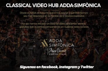 Cartel informativo de ADDA Simfònica