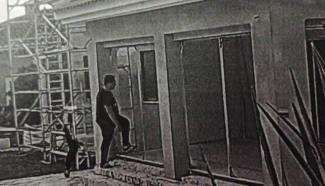 Imagen: Cámara de seguridad de la vivienda