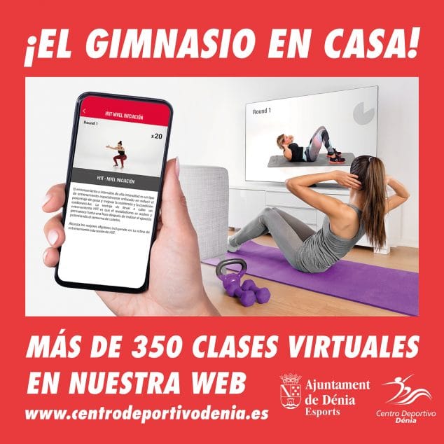 Imagen: Cartel de Centro Deportivo Dénia