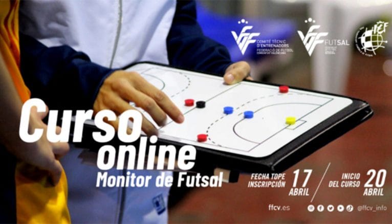 Cartel Curso Entrenador Fútbol Sala