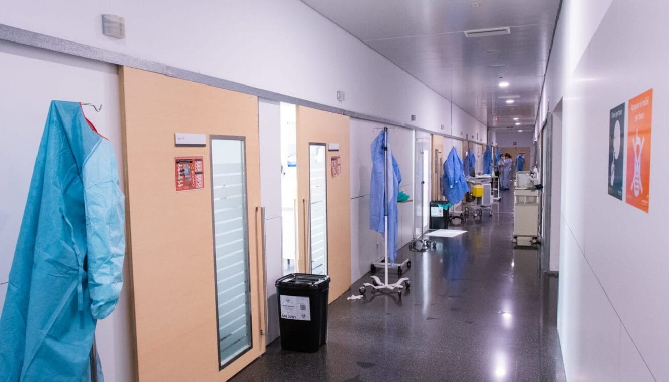 Circuito específico de coronavirus en Urgencias de Dénia