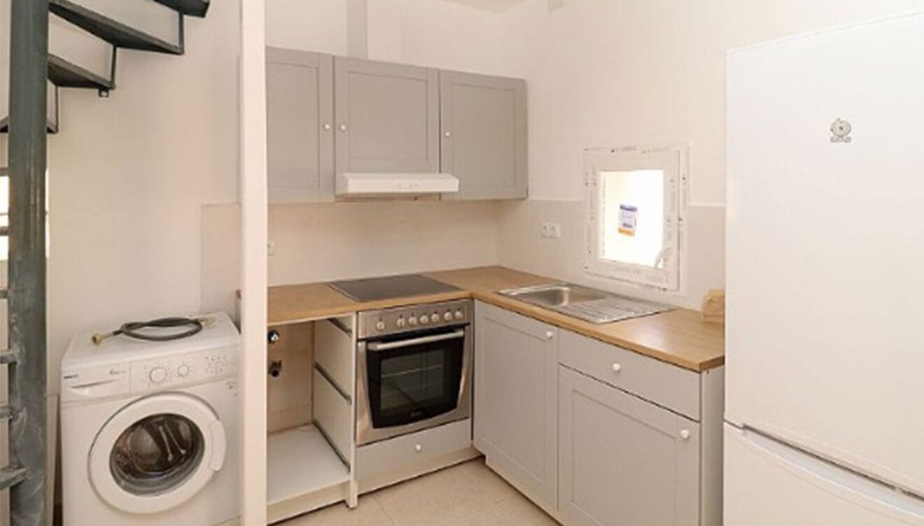 Cocina de una casa de pueblo en venta en Dénia - Euroholding