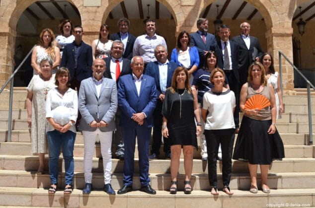 Imagen: Concejales de la corporación municipal