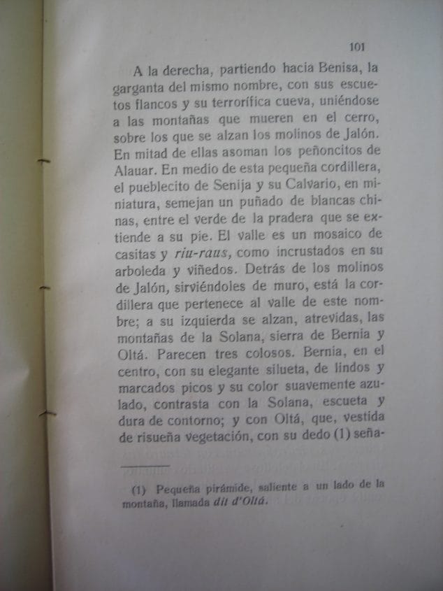 Un libro publicado por una mujer en la pandemia de 1918 5 Imagen: Extracto sobre Benissa
