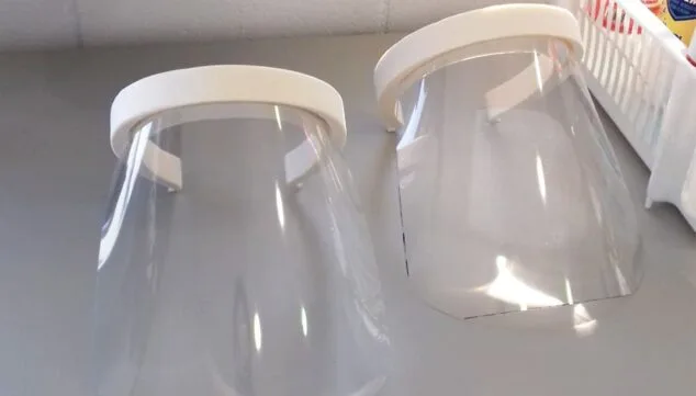 Imagen: Material de protección procedente de la donación