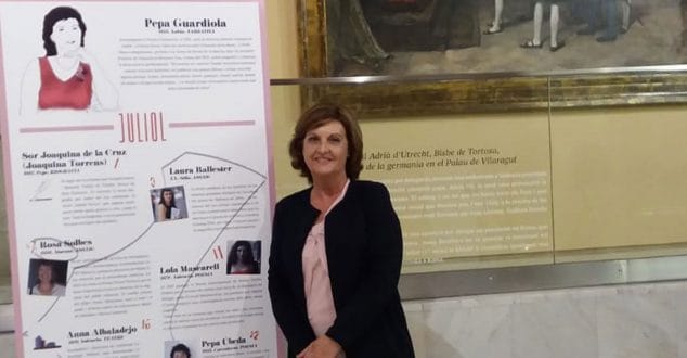 Imagen: La conocida autora de Xàbia Pepa Guardiola