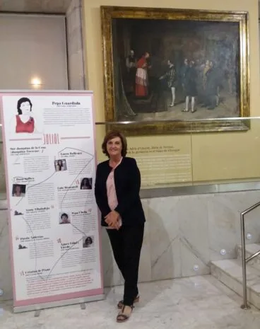 Fotografía reciente de Pepa Guardiola