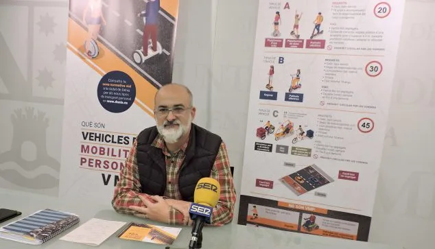 Imagen: Scotto durante una rueda de prensa