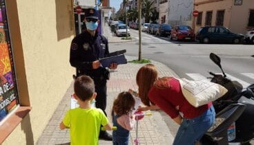 tareas de informacion de la policia en denia
