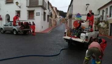 Trabajos de ACIF en Les Roques