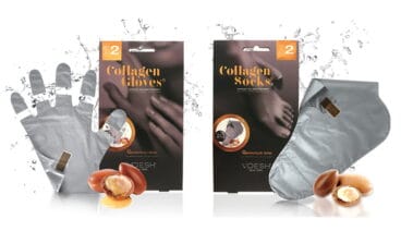 Collagen socks y collagen gloves – Doré