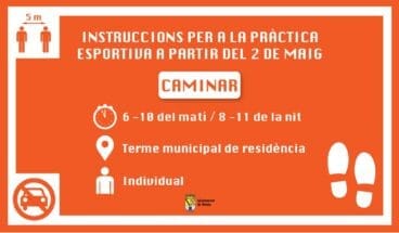 Instrucciones para caminar