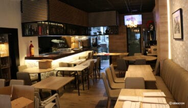 Interior del restaurante tras la reforma