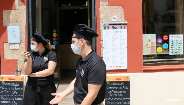 Imagen: La Vecchia Roma es obligada a cerrar su terraza