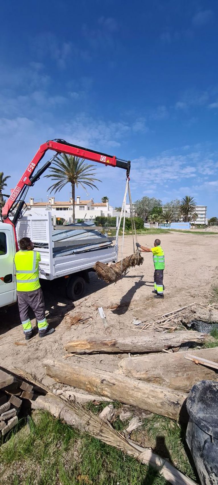 Conditioning of the Dénia beaches for summer 2020