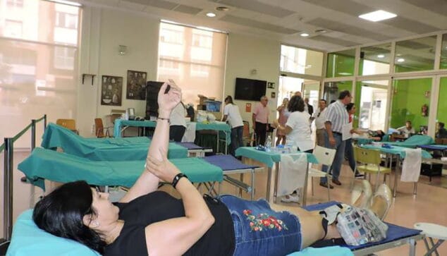 Registrados 11 nuevos donantes gracias a la colecta de sangre de la pasada semana 1 Imagen: Maratón de donaciones de sangre en Dénia
