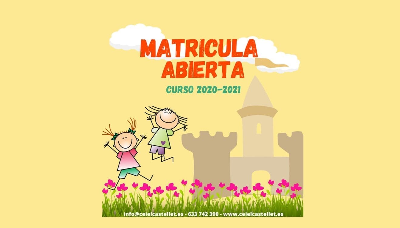 Matrícula abierta en CEI El Castellet