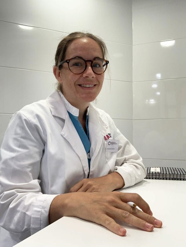 Imagen: Marian Martin, nutricionista del Hospital HLA San Carlos