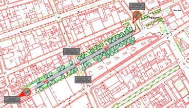 plano de la situacion de los puestos