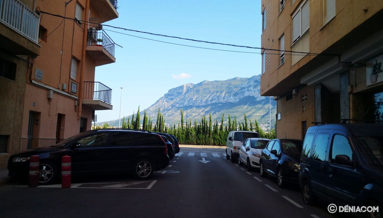 La calle Sertorio, unida con la avenida Joan Fuster