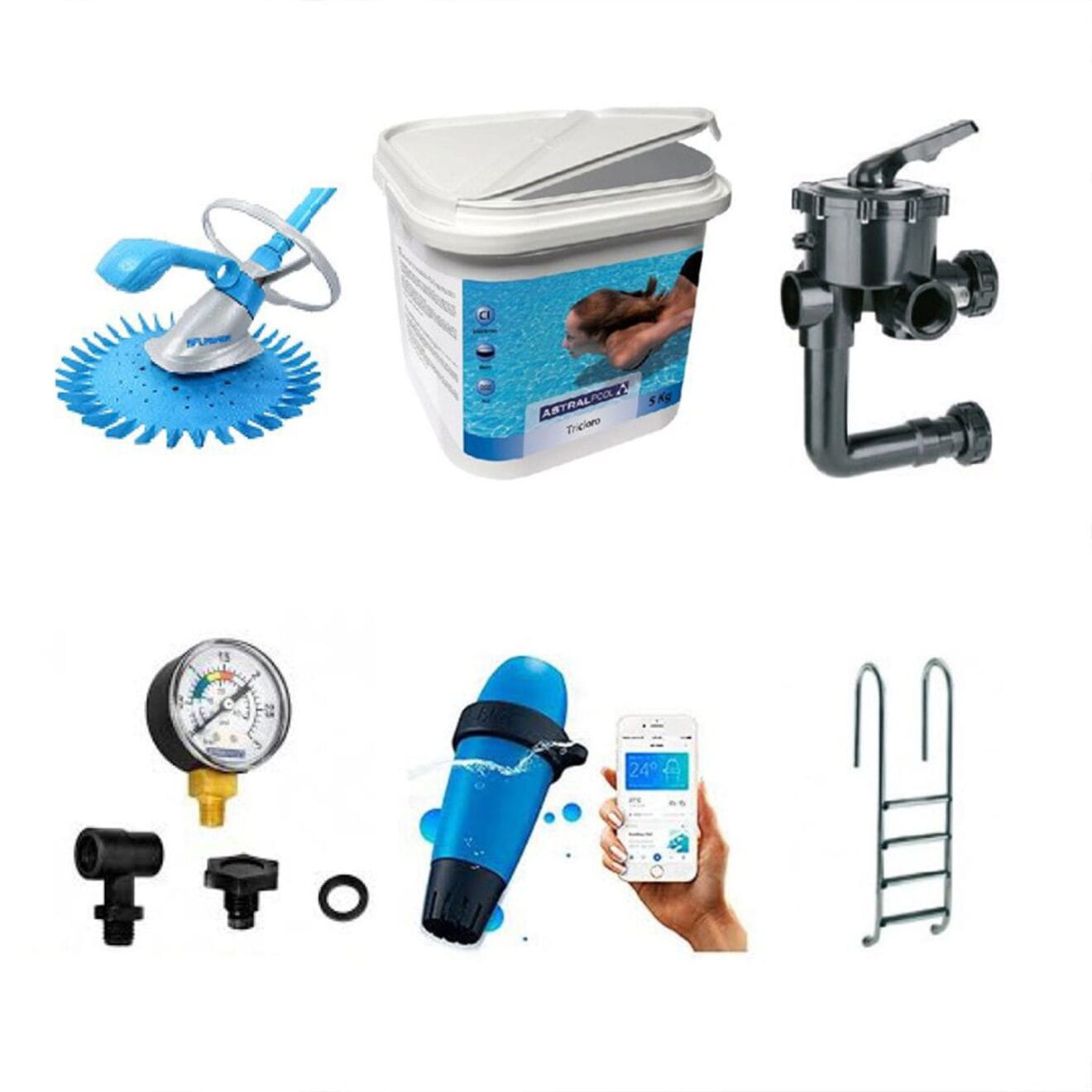 Amplia gama de productos para piscinas - Suministros Denia