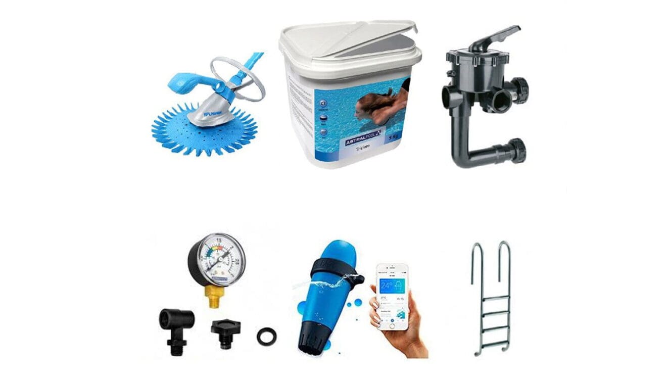 Amplia gama de productos para piscinas en Suministros Denia