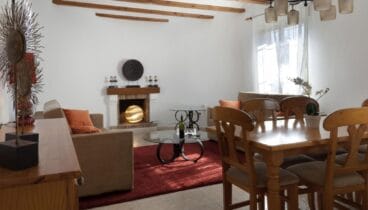 Salón de un chalet de alquiler para vacaciones cerca de Dénia – Deniasol
