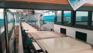 trabajos de desinfeccion en la lonja