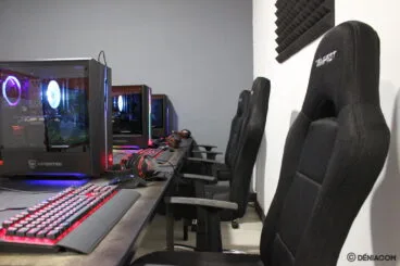 zona para jugar en equipo game station