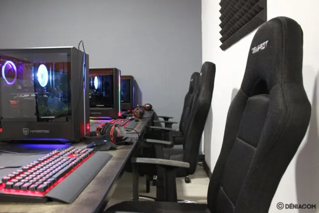 zona para jugar en equipo game station