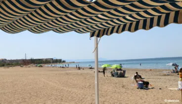 Aforo playa Punta del Raset