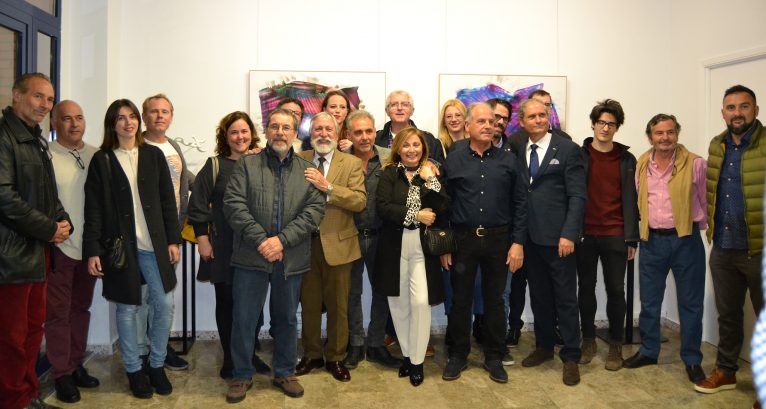 Artists of the collective exhibition