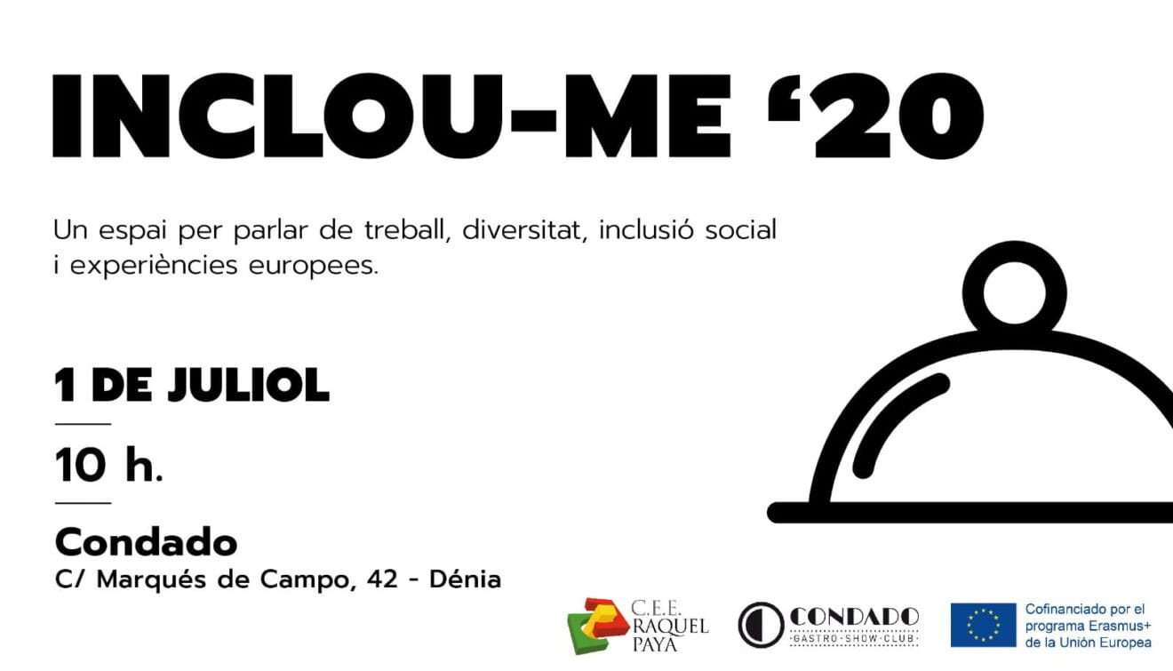 Cartel de INCLOU-ME 2020