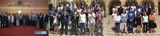 Imagen: Composición de gobierno en 2011, 2015 y 2019