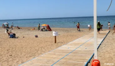 Delimitación en Punta del Raset