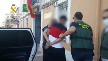detenido por la guardia civil de benidorm