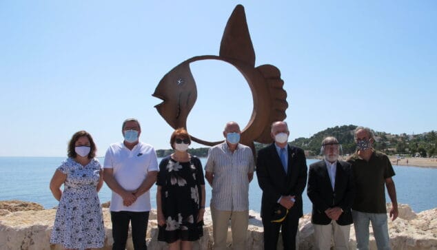Imagen: Inauguración del Pez Luna de Toni Marí