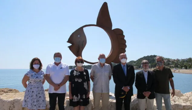 Imagen: Inauguración del Pez Luna de Toni Marí