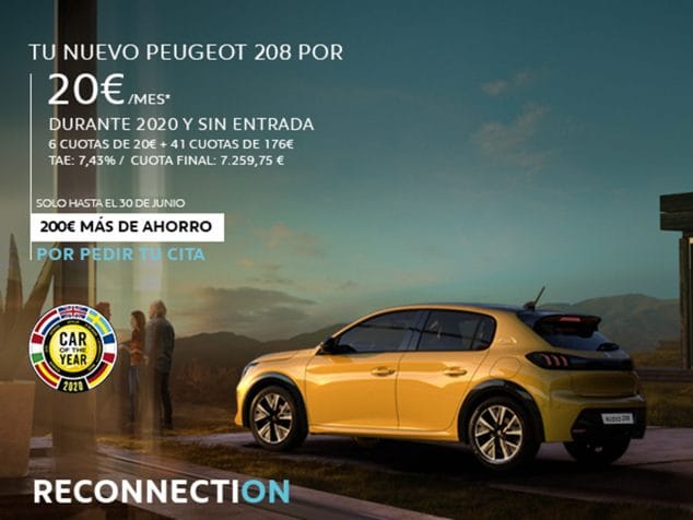 Imagen: Nuevo Peugeot 208 con Reconnection - Peumóvil
