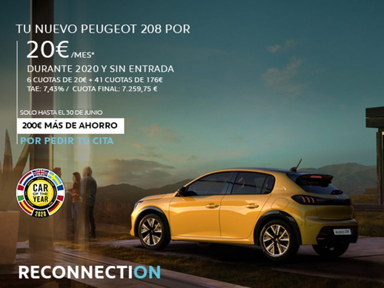New Peugeot 208 with Reconnection - Peumóvil