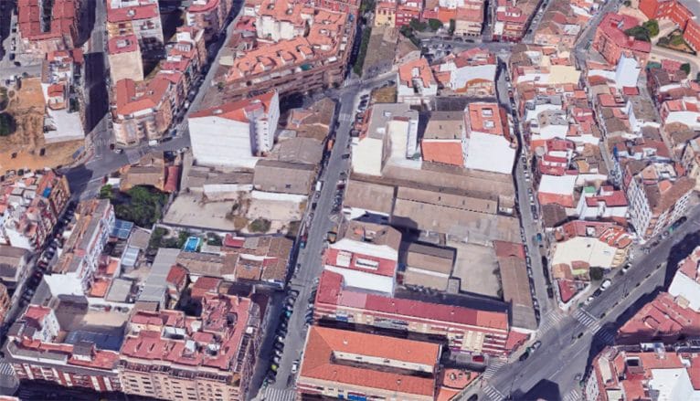 Parte del barrio Oest-Campaments