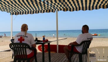 Puesto de socorristas de la playa Punta del Raset