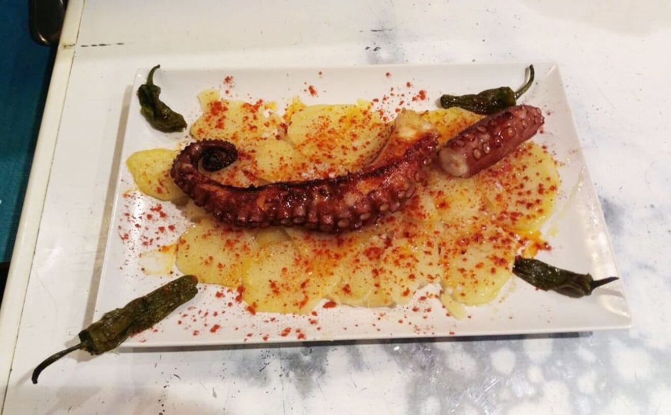 Pulpo a la brasa - Bodega del Puerto