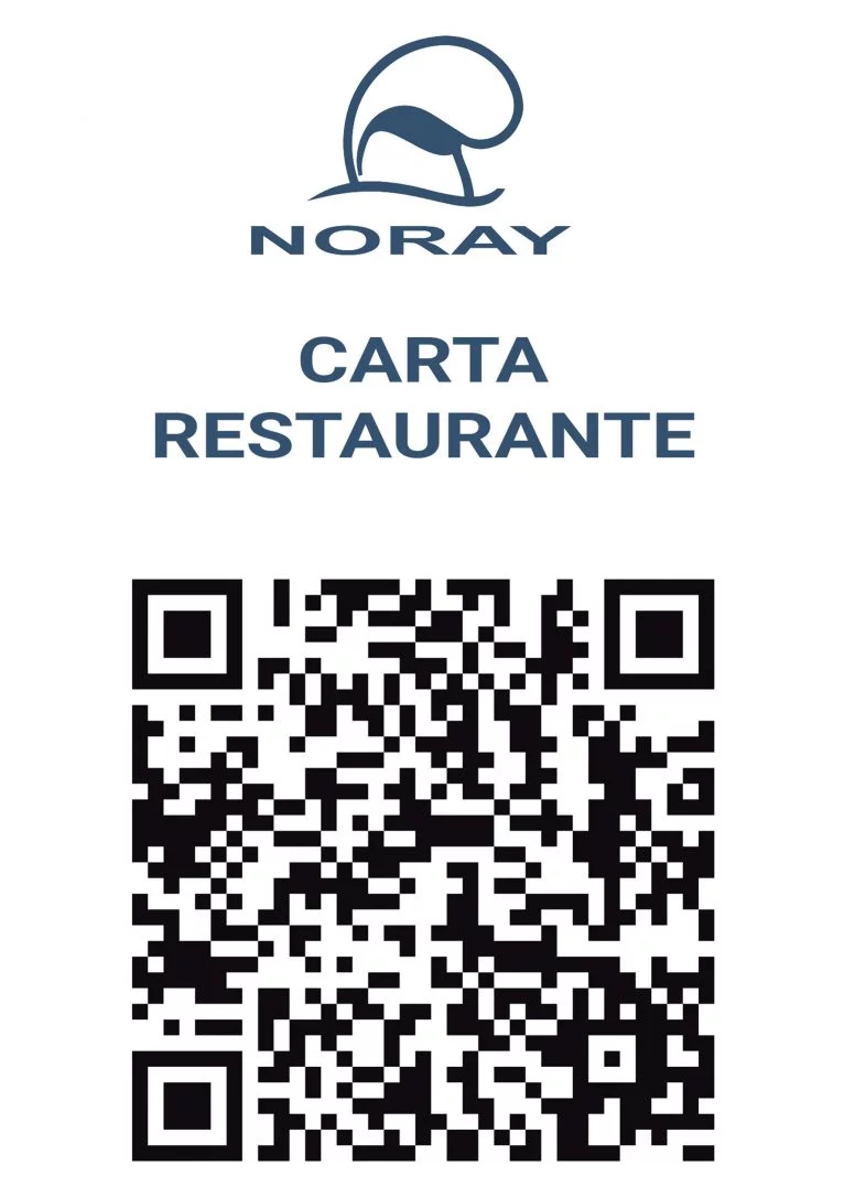 Carta del Restaurante Noray, en Jávea. con códigos QR - Avantcem