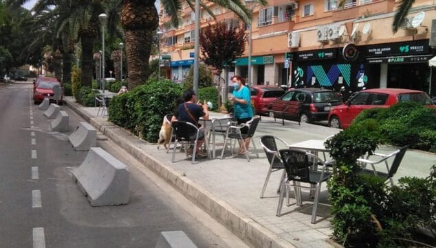 Imagen: Terraza del Paseo Saladar