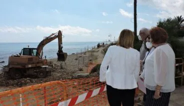 visita de las obras en les rotes